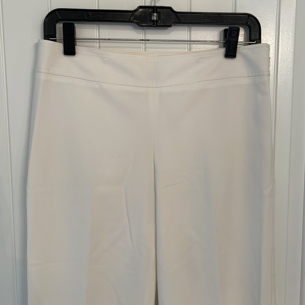 White House black market legacy 2 white Capri career casual dress pants - Picture 2 of 11